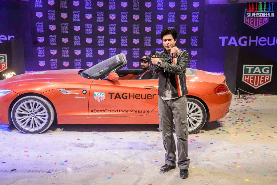 Shahrukh Khan Launches Don't Crack Under Pressure Initiative by Tag Heuer