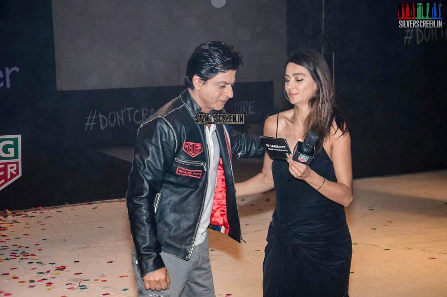 Shahrukh Khan Launches Don't Crack Under Pressure Initiative by Tag Heuer