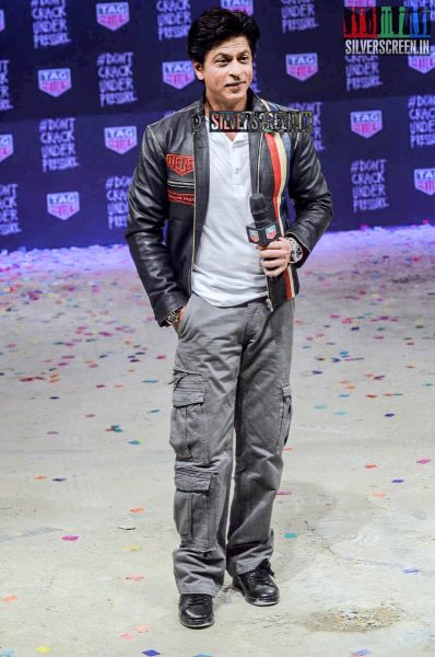 Shahrukh Khan Launches Don't Crack Under Pressure Initiative by Tag Heuer