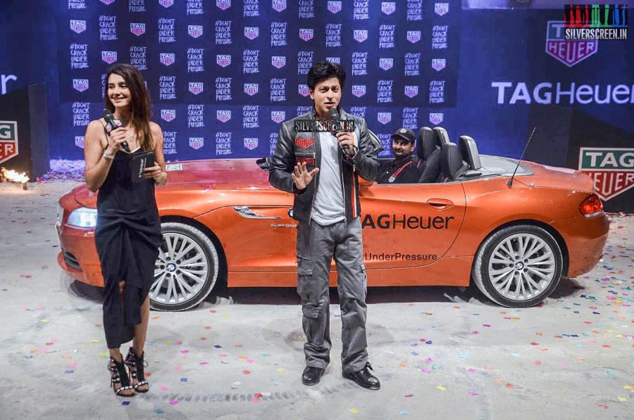 Shahrukh Khan Launches Don't Crack Under Pressure Initiative by Tag Heuer