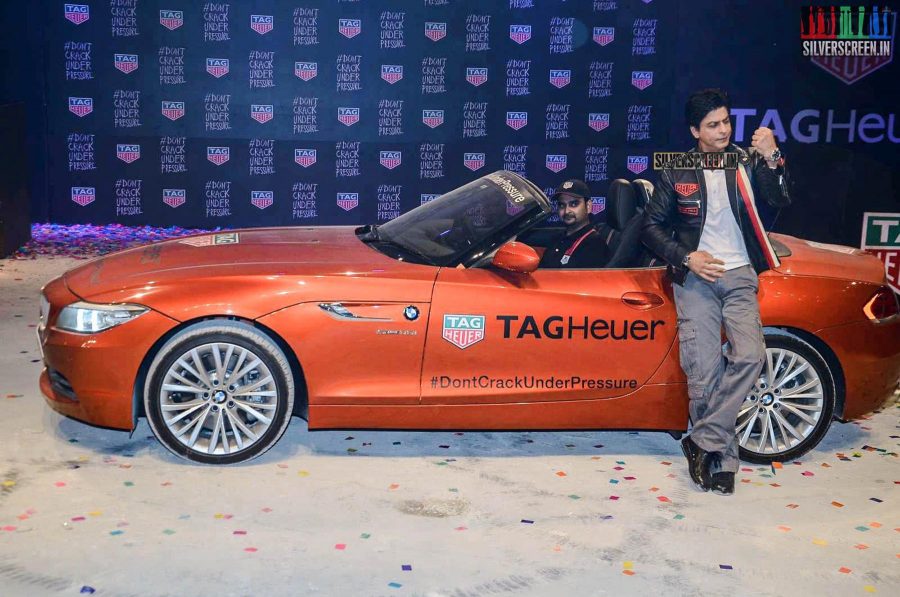 Shahrukh Khan Launches Don't Crack Under Pressure Initiative by Tag Heuer