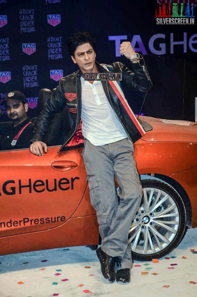 Shahrukh Khan Launches Don't Crack Under Pressure Initiative by Tag Heuer