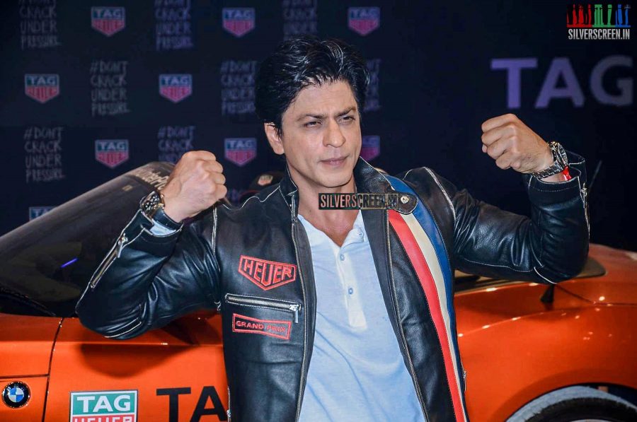 Shahrukh Khan Launches Don't Crack Under Pressure Initiative by Tag Heuer