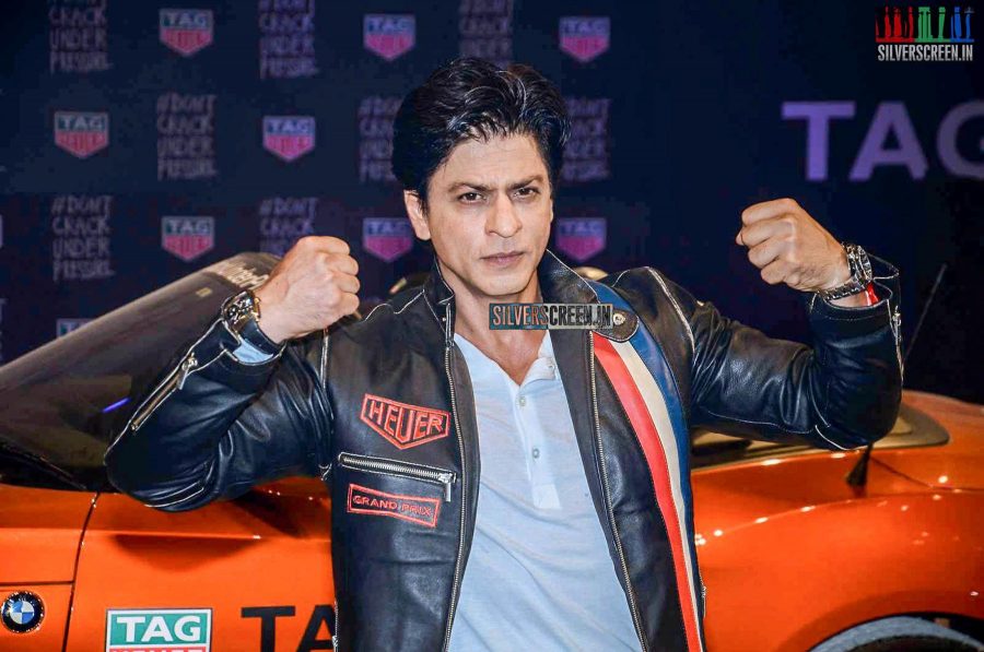 Shahrukh Khan Launches Don't Crack Under Pressure Initiative by Tag Heuer