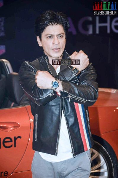 Shahrukh Khan Launches Don't Crack Under Pressure Initiative by Tag Heuer