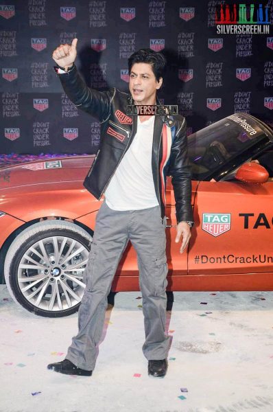 Shahrukh Khan Launches Don't Crack Under Pressure Initiative by Tag Heuer