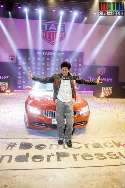 Shahrukh Khan Launches Don't Crack Under Pressure Initiative by Tag Heuer