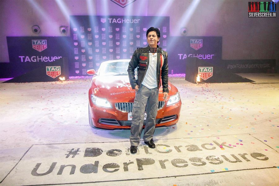 Shahrukh Khan Launches Don't Crack Under Pressure Initiative by Tag Heuer