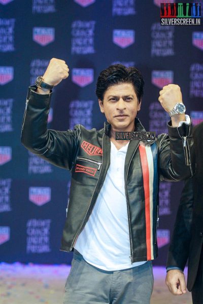 Shahrukh Khan Launches Don't Crack Under Pressure Initiative by Tag Heuer