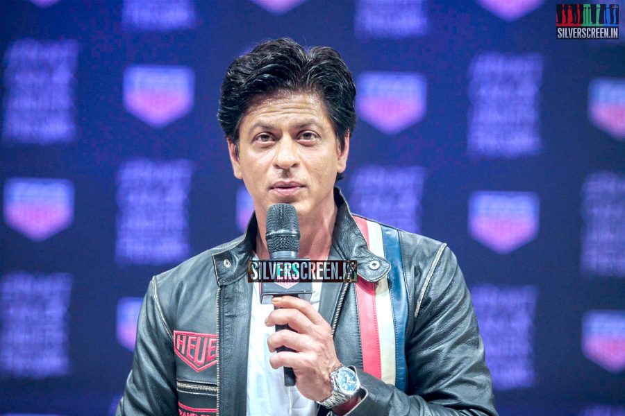 Shahrukh Khan Launches Don't Crack Under Pressure Initiative by Tag Heuer