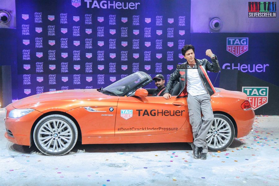 Shahrukh Khan Launches Don't Crack Under Pressure Initiative by Tag Heuer