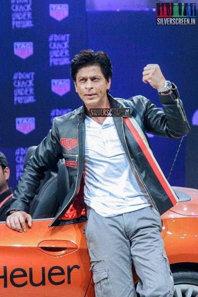 Shahrukh Khan Launches Don't Crack Under Pressure Initiative by Tag Heuer