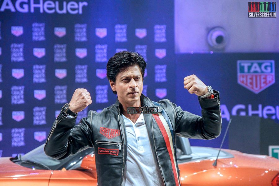 Shahrukh Khan Launches Don't Crack Under Pressure Initiative by Tag Heuer