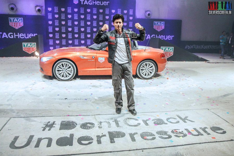 Shahrukh Khan Launches Don't Crack Under Pressure Initiative by Tag Heuer