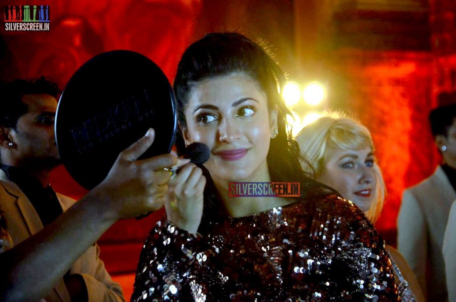 Shruti Haasan at Welcome Back Shooting Spot