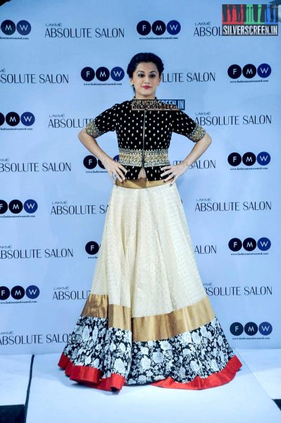 Taapsee Pannu at Fashion Most Wanted and Lakme Absolute Salon Bridal Show