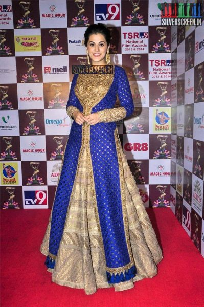 Taapsee Pannu at TSR -TV 9 National Film Awards 2015