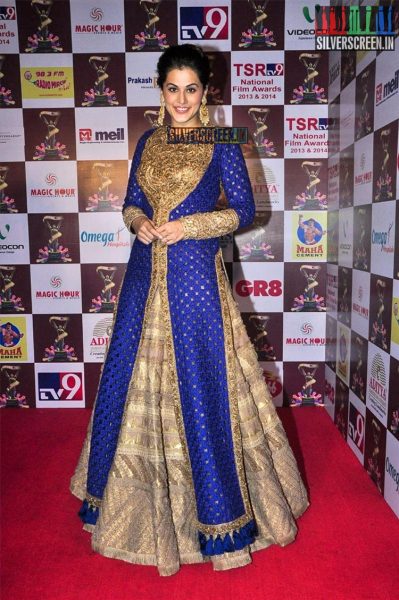 Taapsee Pannu at TSR -TV 9 National Film Awards 2015