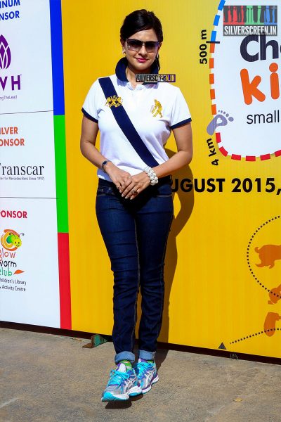 Actress Pooja Kumar at the Chennai Kidathon