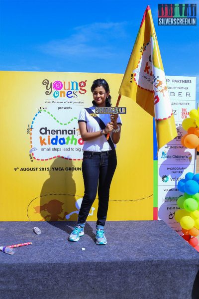 Actress Pooja Kumar at the Chennai Kidathon