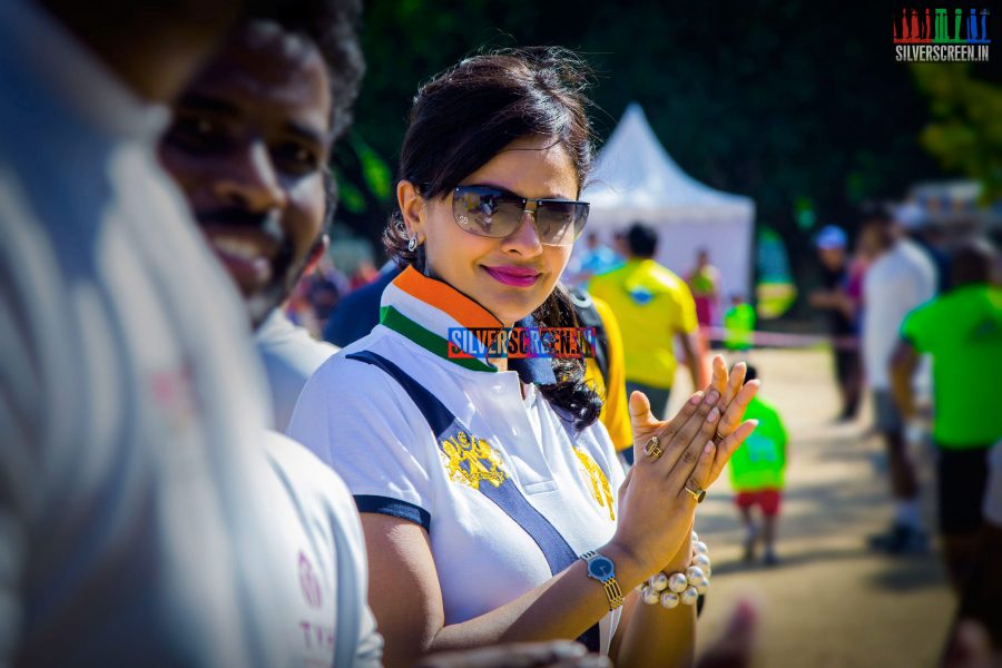 Actress Pooja Kumar at the Chennai Kidathon