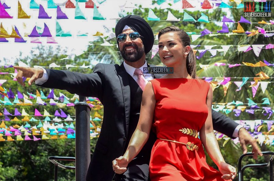 Akshay Kumar and Amy Jackson Sing is Bling Trailer Launch