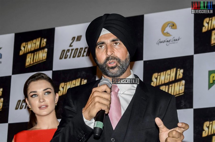 Akshay Kumar and Amy Jackson Sing is Bling Trailer Launch