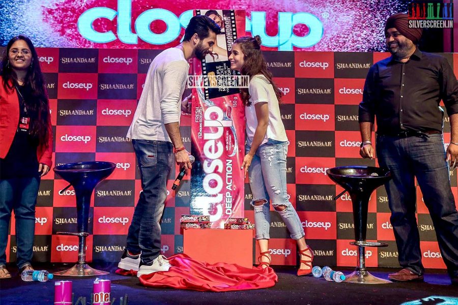 Alia Bhatt and Shahid Kapoor at Close Up First Move Party