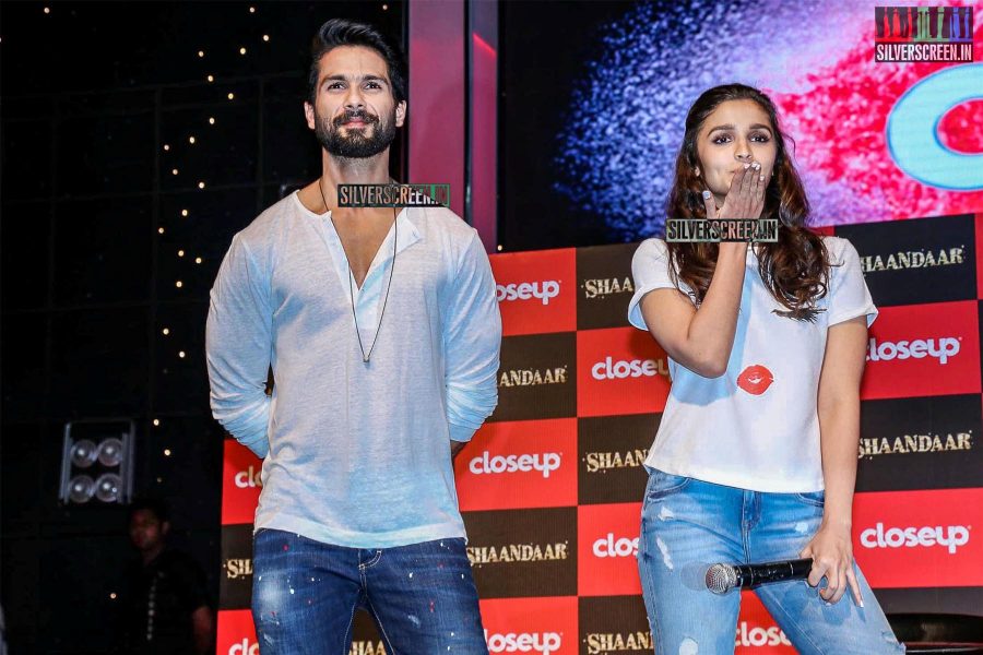 Alia Bhatt and Shahid Kapoor at Close Up First Move Party