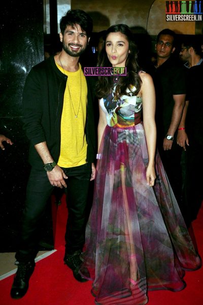 Alia Bhatt and Shahid Kapoor at Shandaar Trailer Launch