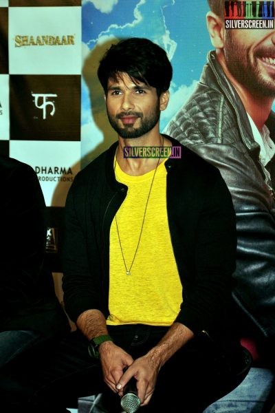 Alia Bhatt and Shahid Kapoor at Shandaar Trailer Launch