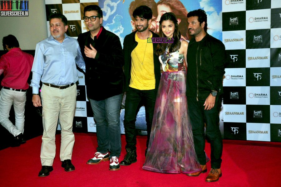 Alia Bhatt and Shahid Kapoor at Shandaar Trailer Launch