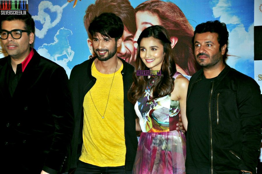 Alia Bhatt and Shahid Kapoor at Shandaar Trailer Launch