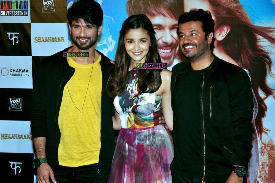 Alia Bhatt and Shahid Kapoor at Shandaar Trailer Launch