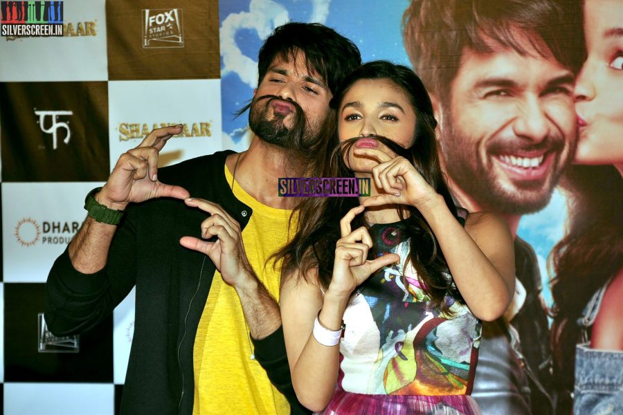 Alia Bhatt and Shahid Kapoor at Shandaar Trailer Launch