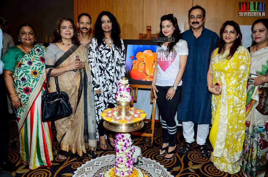 Amisha Patel at at Painting Exhibition Celebrating Creativity
