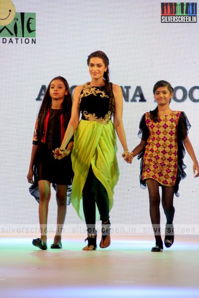 Celebrities at Smile Foundation's Fashion Show Ramp for Champs
