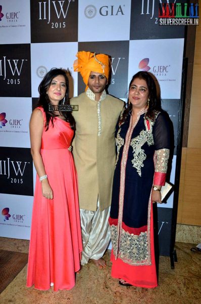 Celebrities at The India International Jewellery Week - Day 1