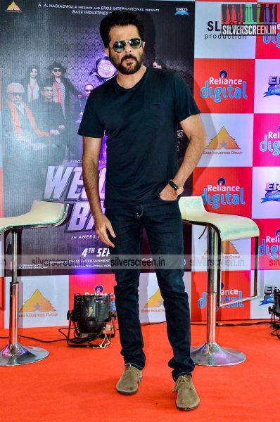 John Abraham & Anil Kapoor Promote Welcome Back at Reliance Digital