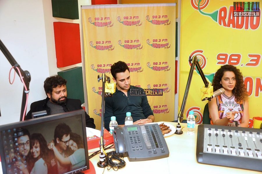 Kangana Ranaut and Imran Khan Promotes Katti Batti at Radio Mirchi