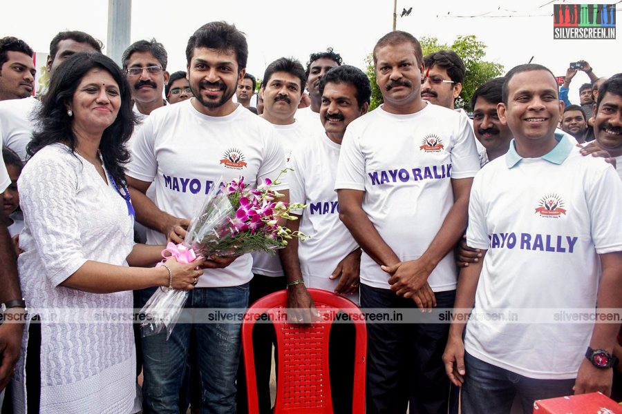 Karthi Sivakumar Inaugurates Mayo Rally