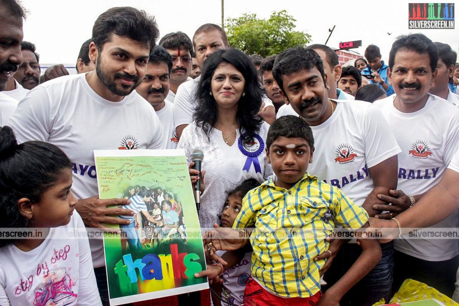 Karthi Sivakumar Inaugurates Mayo Rally