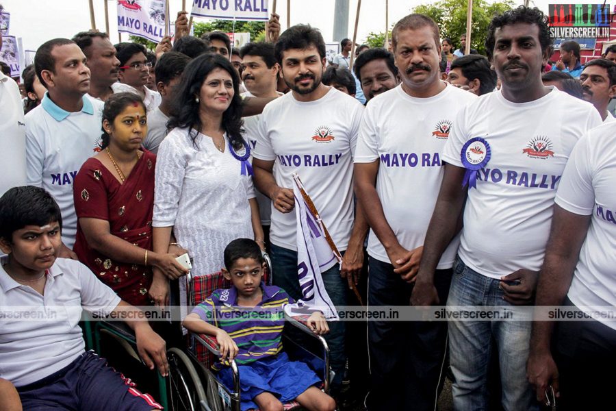 Karthi Sivakumar Inaugurates Mayo Rally