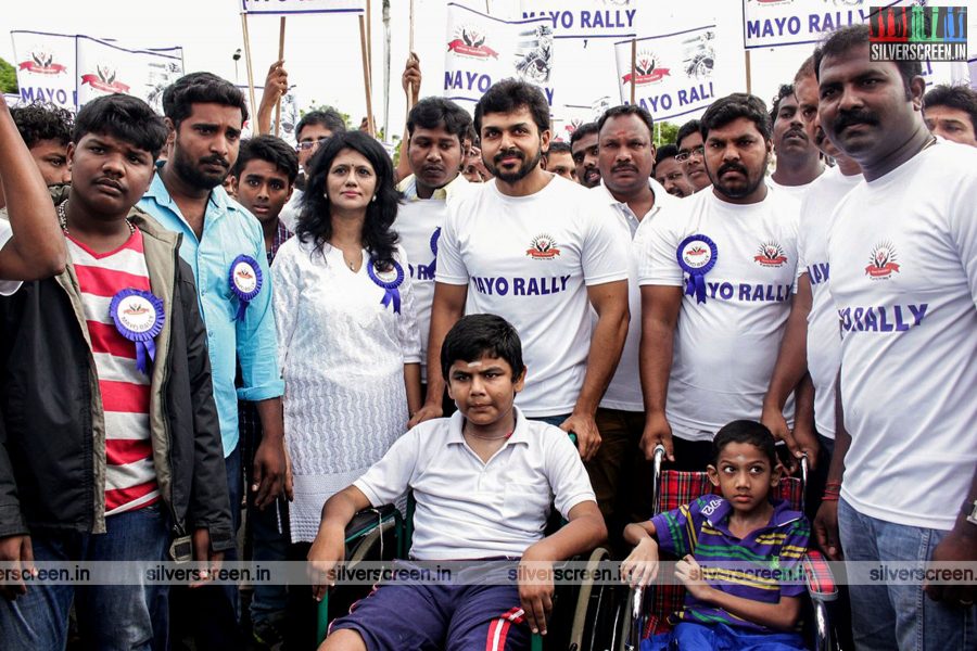 Karthi Sivakumar Inaugurates Mayo Rally