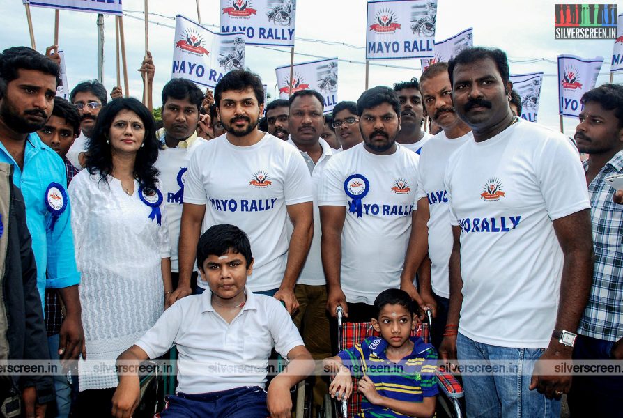 Karthi Sivakumar Inaugurates Mayo Rally