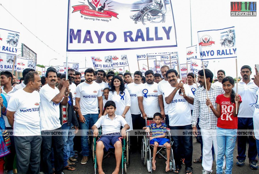 Karthi Sivakumar Inaugurates Mayo Rally