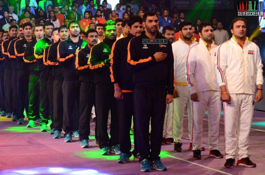 Katrina Kaif & Saif Ali Khan at Pro Kabbadi finals