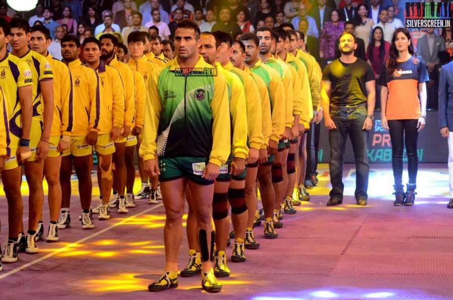 Katrina Kaif & Saif Ali Khan at Pro Kabbadi finals