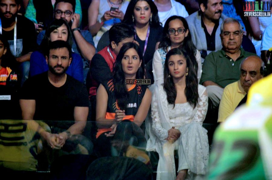 Katrina Kaif & Saif Ali Khan at Pro Kabbadi finals