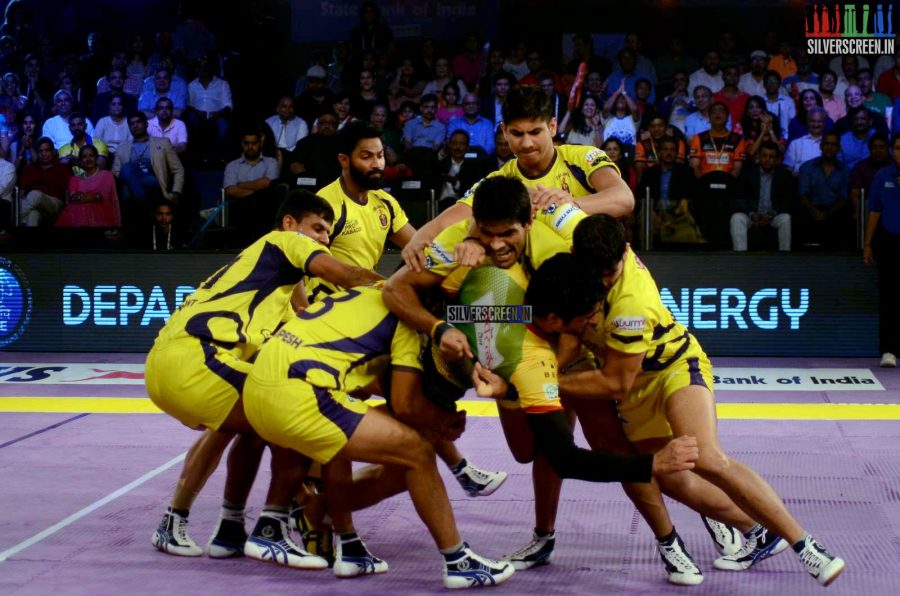 Katrina Kaif & Saif Ali Khan at Pro Kabbadi finals